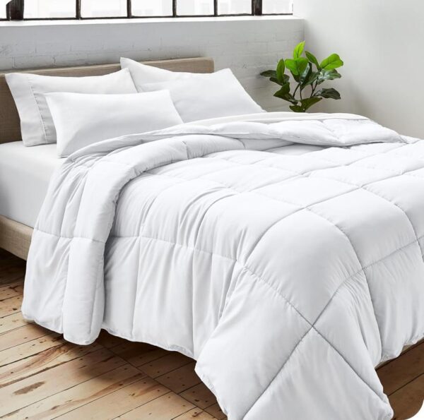 White all season duvet set