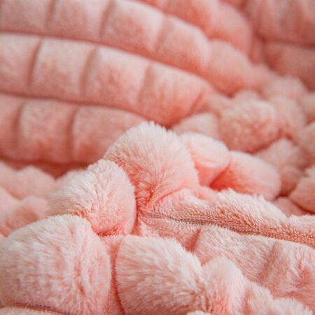 Luxury Faux Fur Velvet Fleece Plush Duvet and Duvet Cover with Bedsheet and Pillowcases, Fluffy Soft Bedding Set (4by6/ 6by6/ 6by7/ 7by7 Sizes) - Image 3