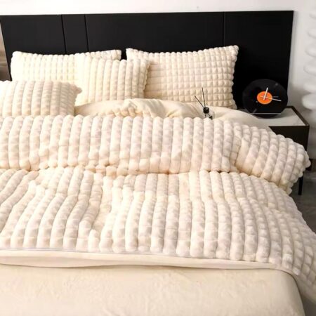 Luxury Faux Fur Velvet Fleece Plush Duvet