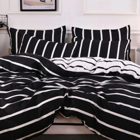 black and white duvet set