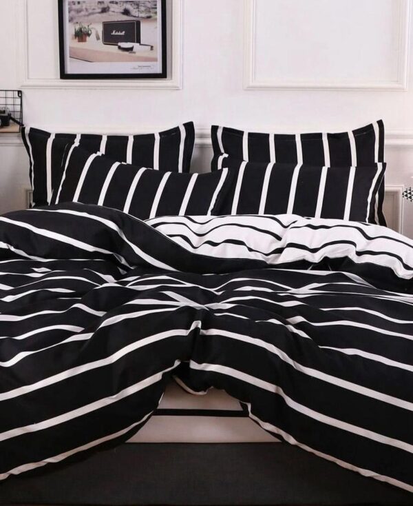 black and white duvet set