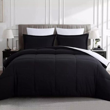 black duvet set