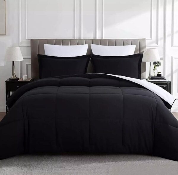 black duvet set