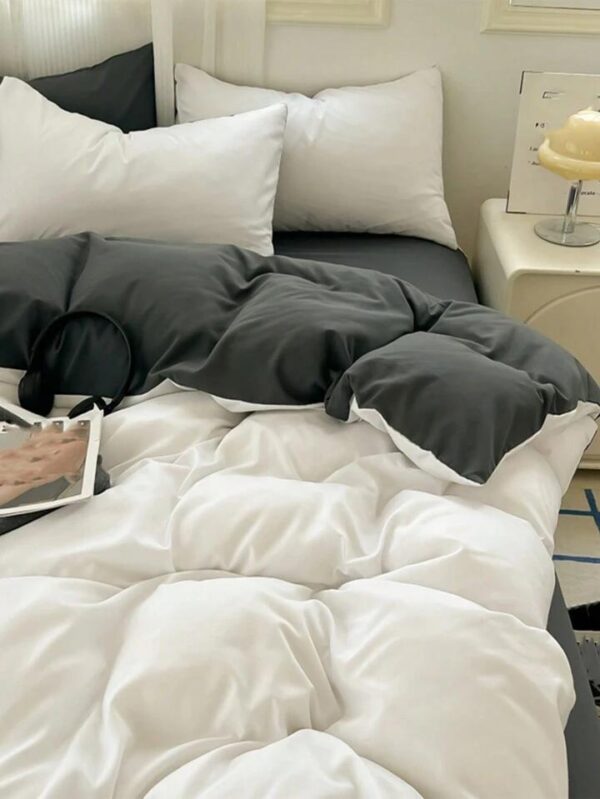 black and white duvet set