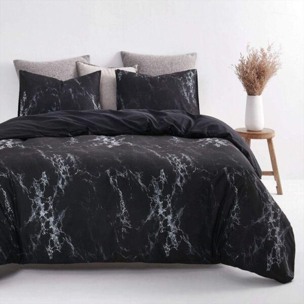 marble duvet set