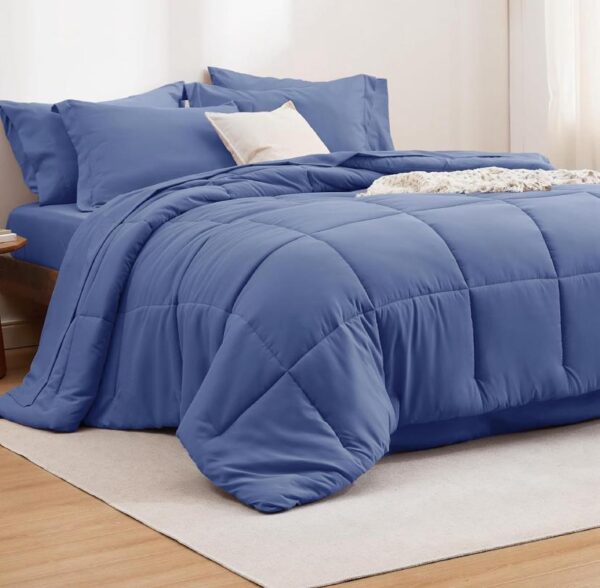 blue bedding set