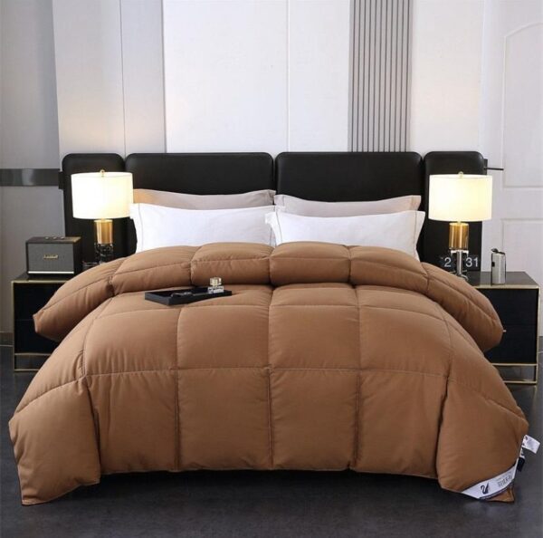 brown duvet set