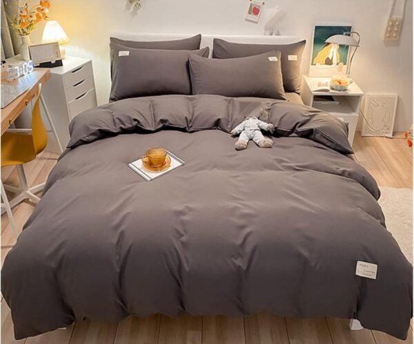 grey duvet set