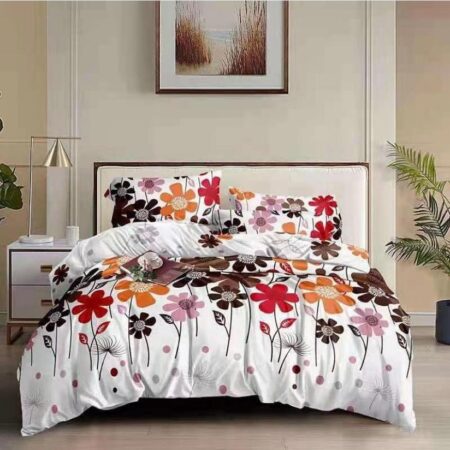 Floral duvet set