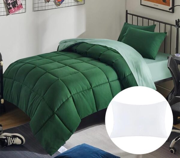 green duvet set