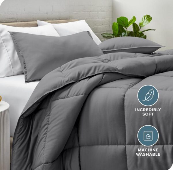 light grey duvet