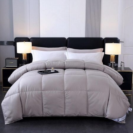 light grey duvet set