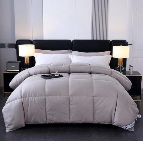 light grey duvet set