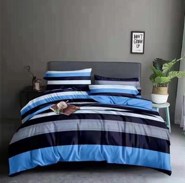 Cotton stripes duvet set