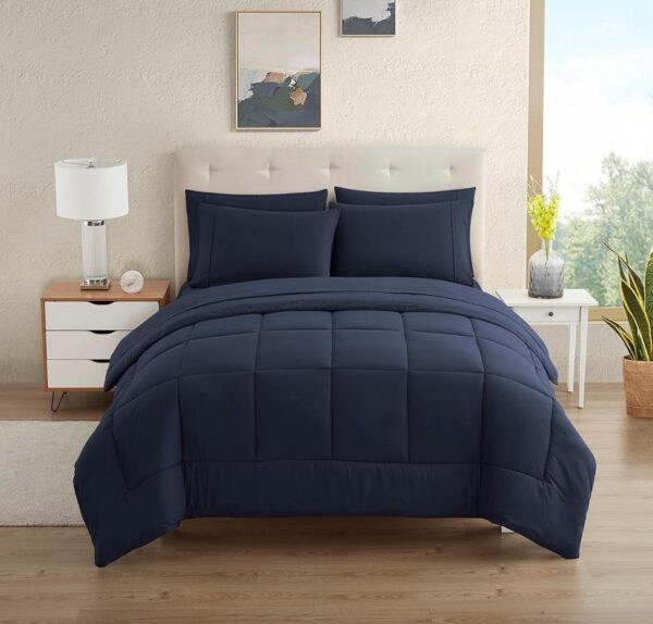 Navy Blue Duvet Set