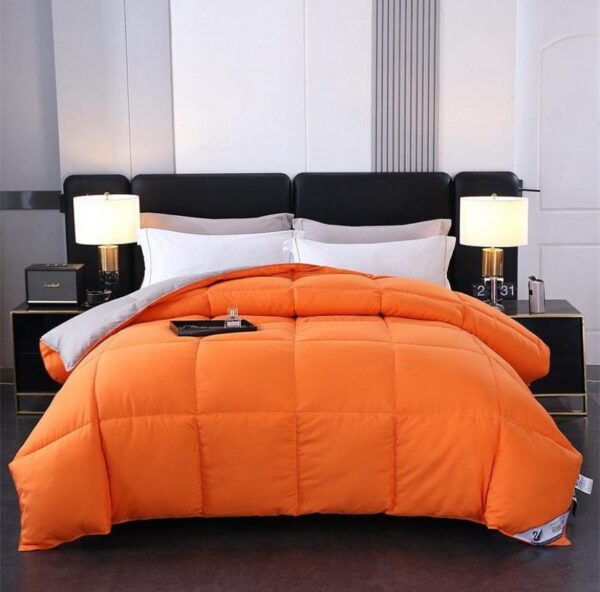 orange duvet set