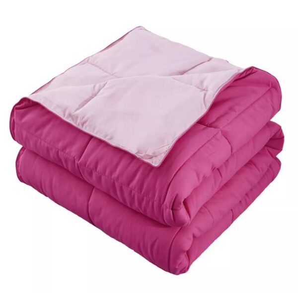 pink quilted duvet set