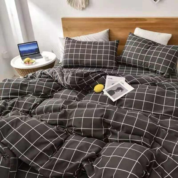 grid duvet set