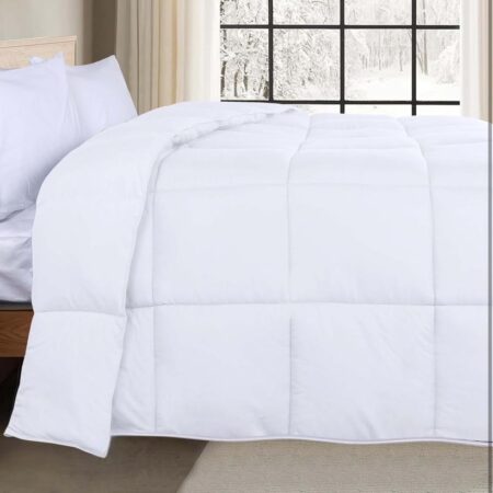 White quilted duvet set