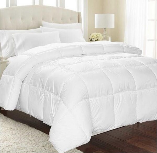 white quilted duvet set