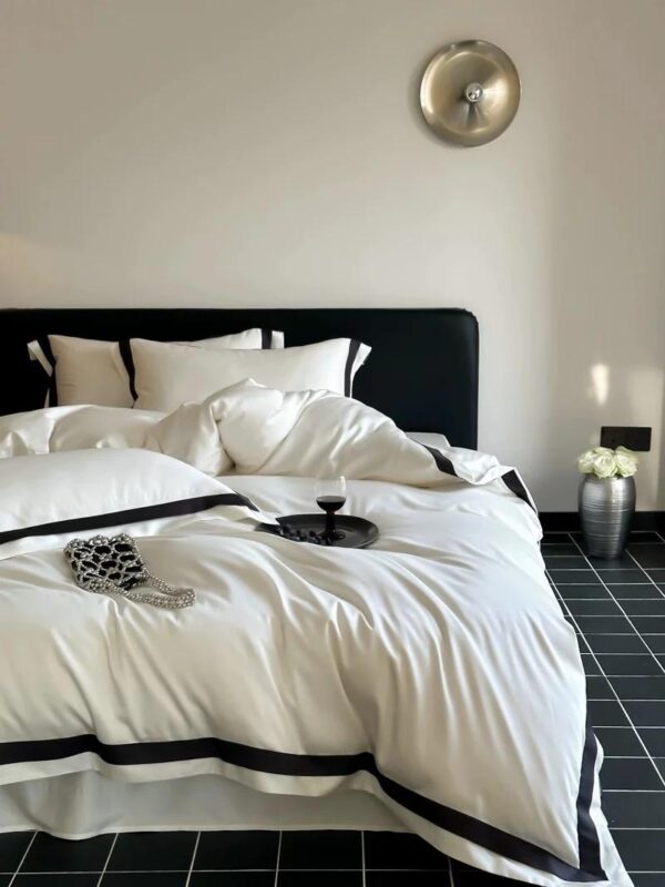 creamy white duvet cover set