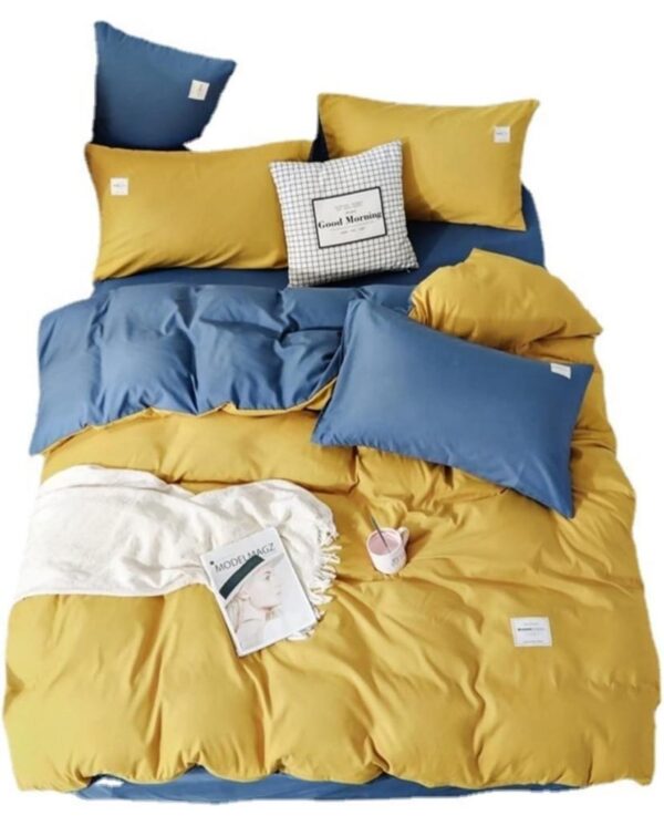 yellow duvet set