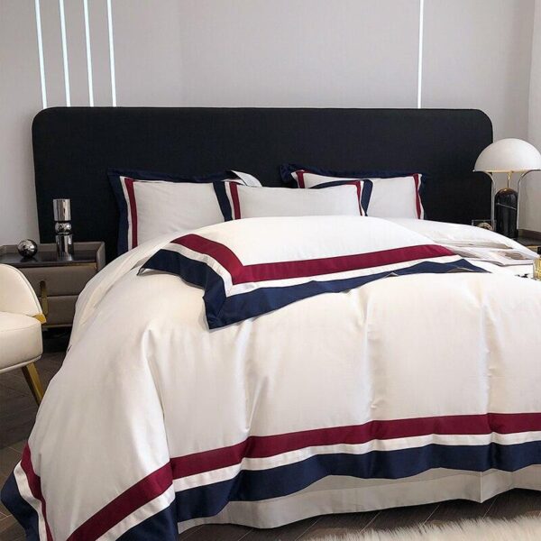 luxury white duvet set