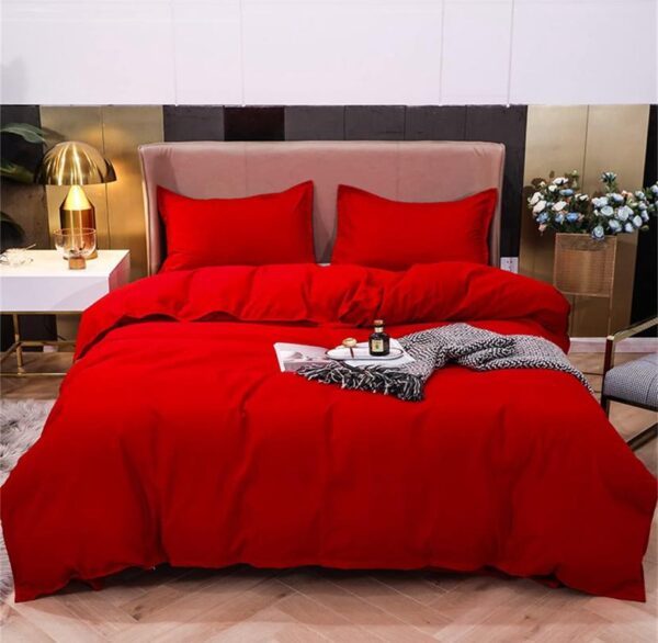 plain duvet set