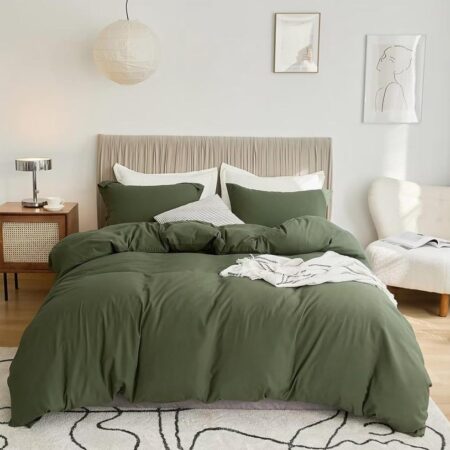 Green duvet set