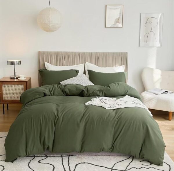 Green duvet set