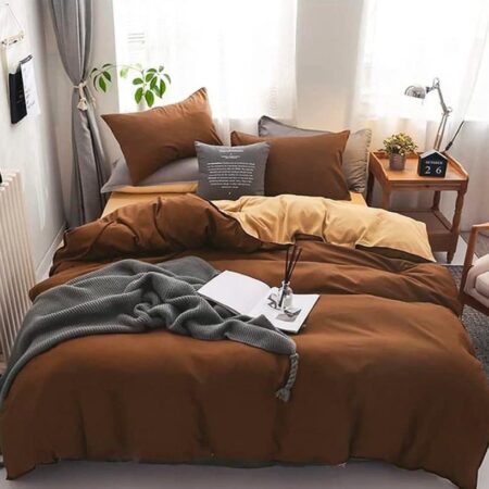 Brown duvet set