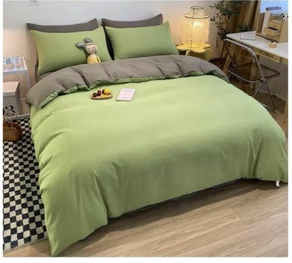 green duvet set