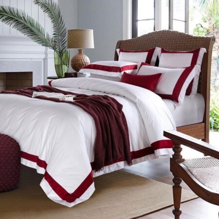 Hotel quality white bedding set