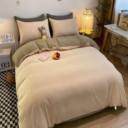 cream duvet set