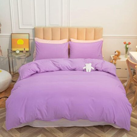 Purple duvet set