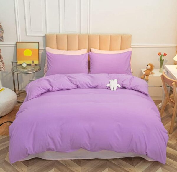 Purple duvet set