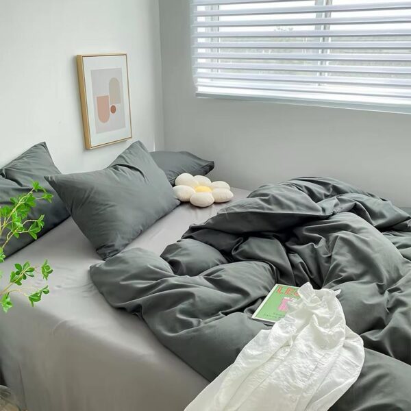 grey bedding set