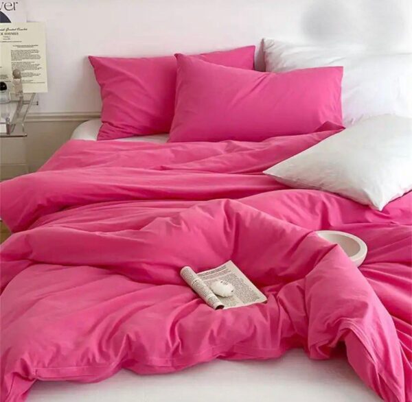 pink duvet set