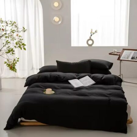 Black duvet set