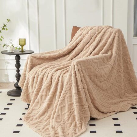 camel throw blanket