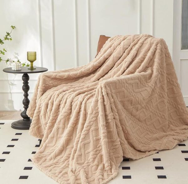 camel throw blanket