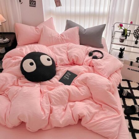 pink duvet set