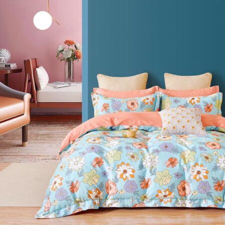 floral pattern duvet cover set