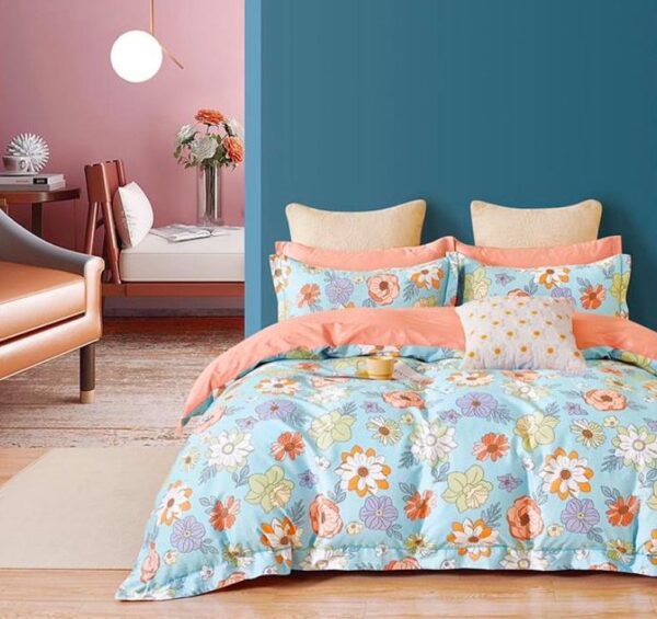 floral pattern duvet cover set