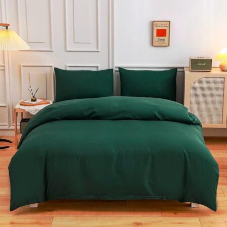 green duvet set