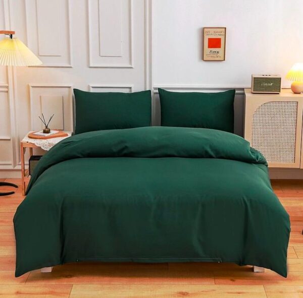 green duvet set