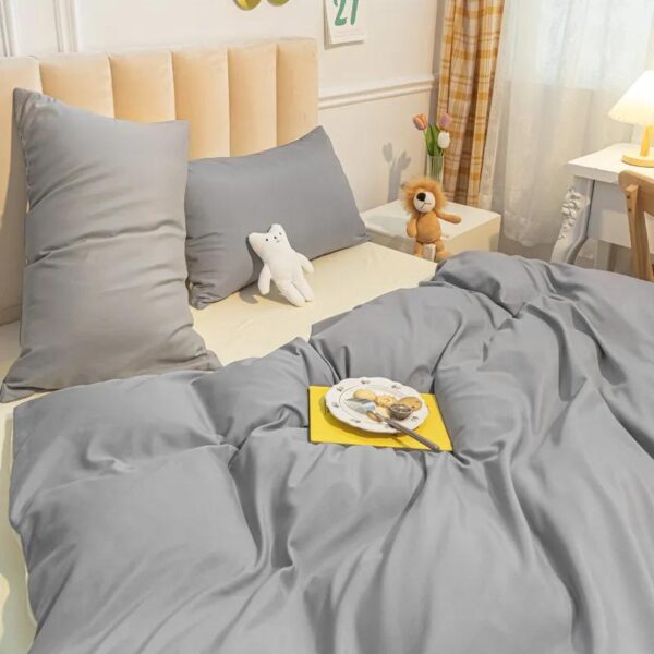 grey duvet set