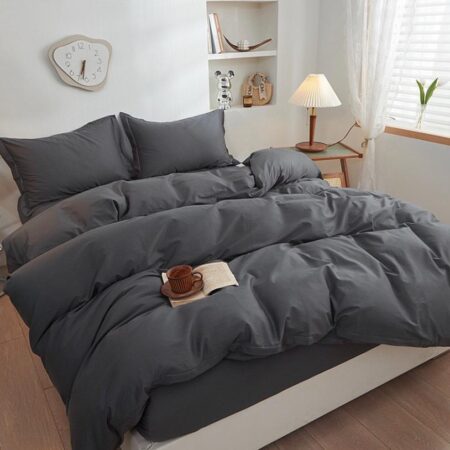 grey duvet set