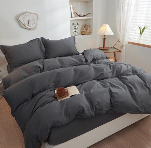 grey duvet set