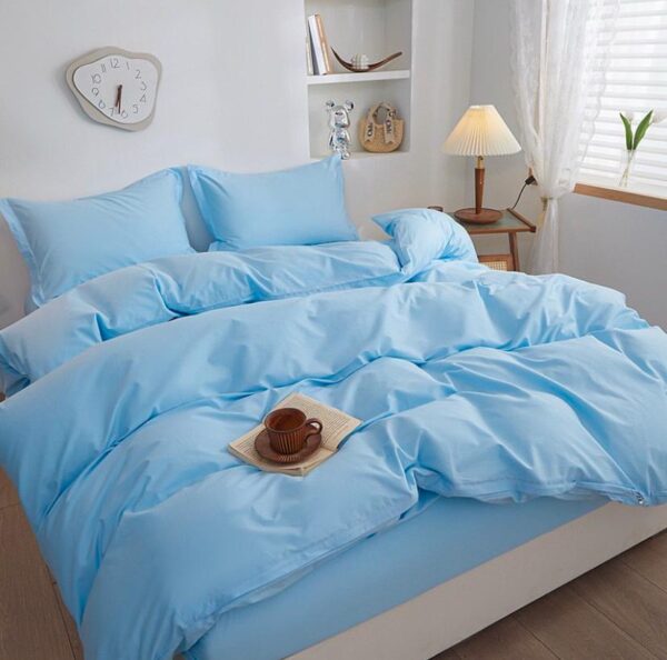 Light blue duvet set